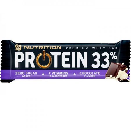 Go On Nutrition Premium Whey Μπάρα με 33% Πρωτεΐνη & Γεύση Σοκολάτα 50gr