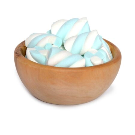 Marshmallow λευκό-σιελ | Καραμέλες και Σοκολατάκια | Tsiknuthouse