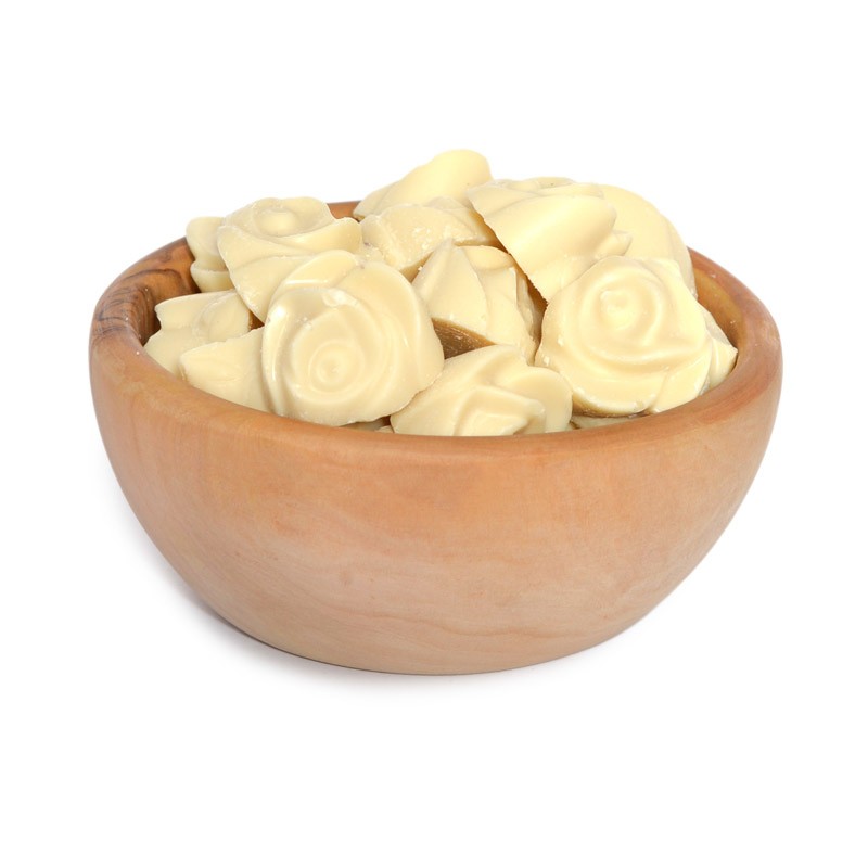 Σοκολατάκι λευκό τριαντάφυλλο | Καραμέλες και Σοκολατάκια | Tsiknuthouse